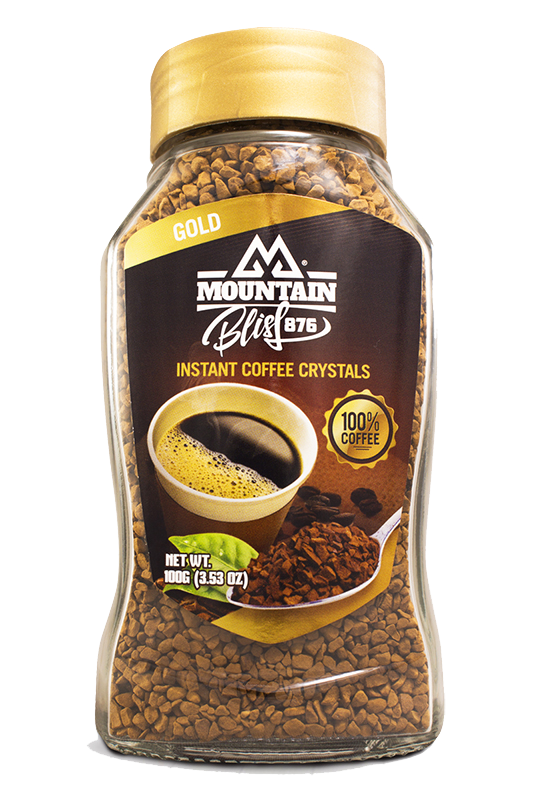 Mountain Bliss 876 Gold jar