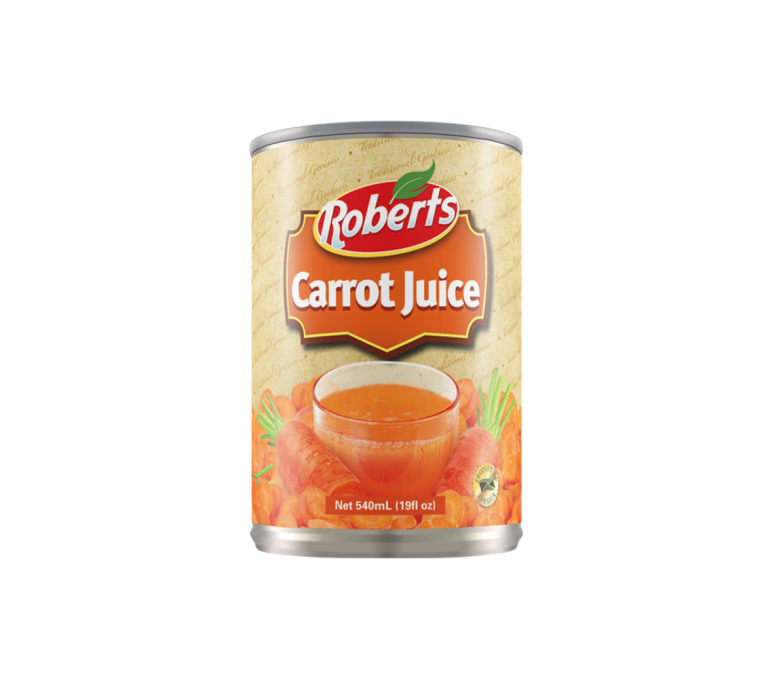 Roberts Carrot Juice pack