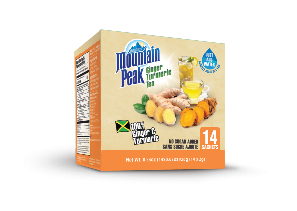 JMP Ginger Turmeric Tea without Sugar