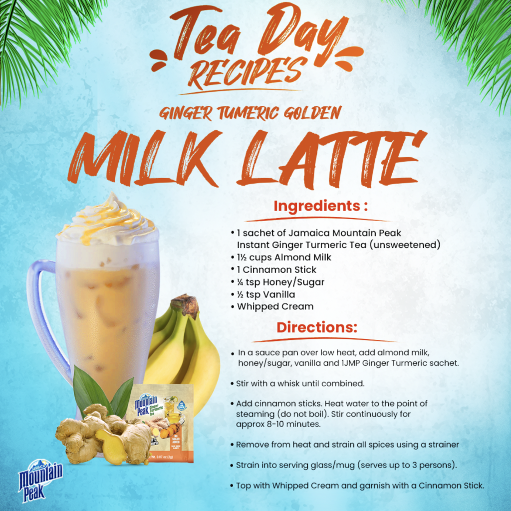 JMP Ginger Turmeric Golden Milk Latte