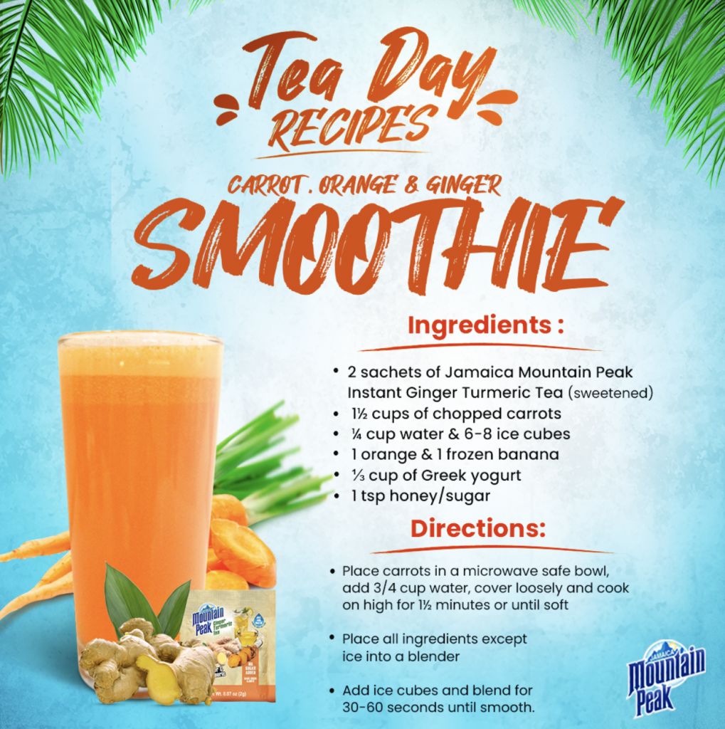 JMP Carrot, Orange & Ginger Smoothie