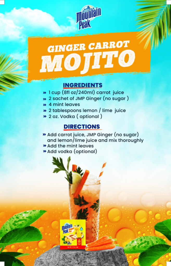JMP Ginger Carrot Mojito