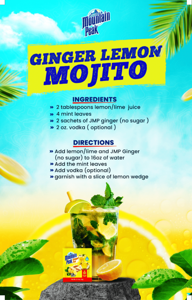 JMP Ginger Lemon Mojito