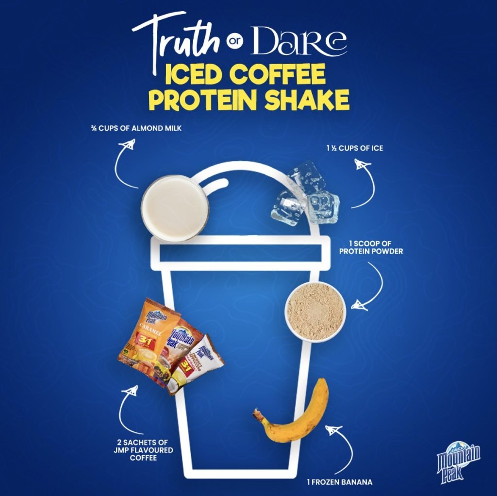 JMP Truth or Dare Iced Coffee Protein Shake