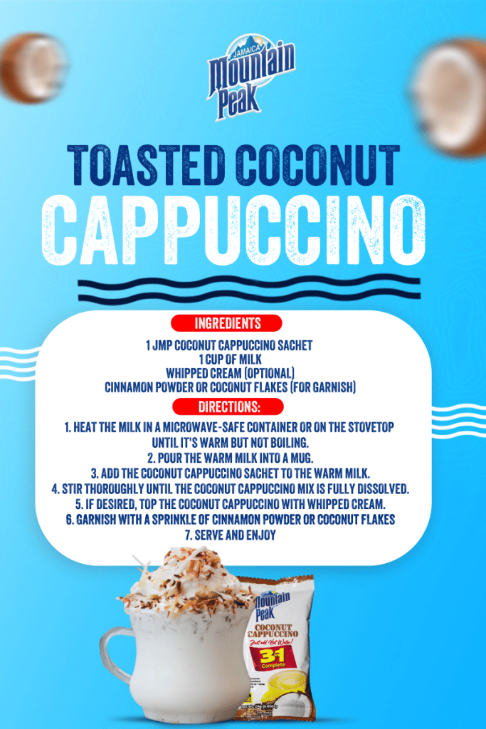JMP Toasted Coconut Cappuccino