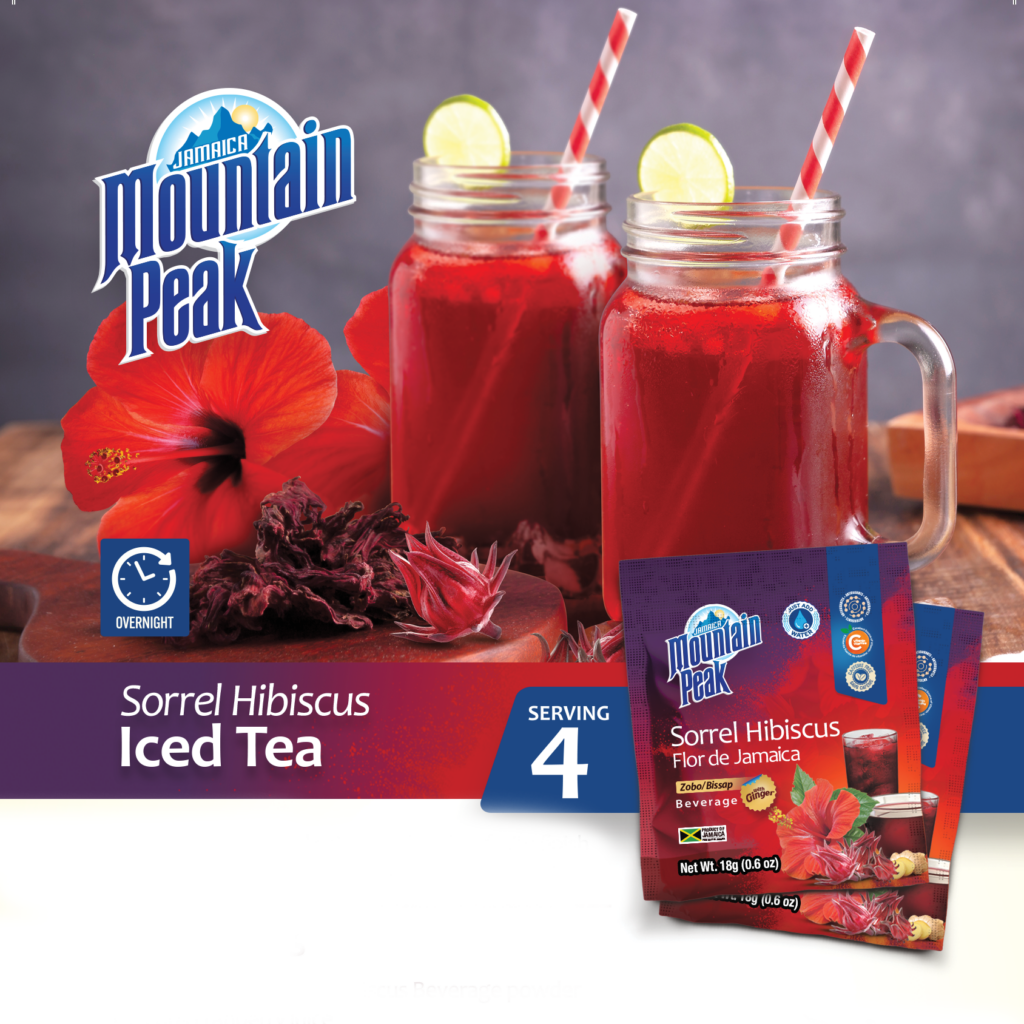 JMP Sorrel Hibiscus Iced Tea