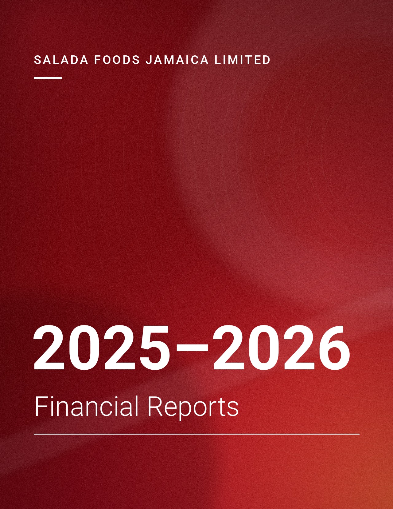 Salada Foods Jamaica Limited 2025–2026 Financial Reports